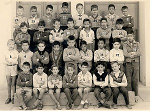 ECOLE PAUL BERT GARCONS 1959  CE2
